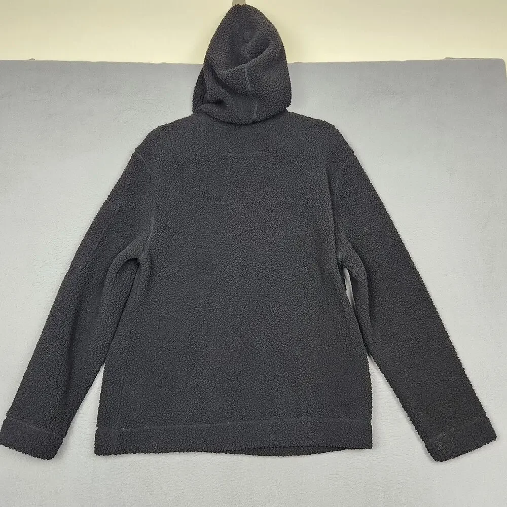 Banana Republic Hoodie Mens Large Ultrawarm Sherpa Fleece Pullover Performance